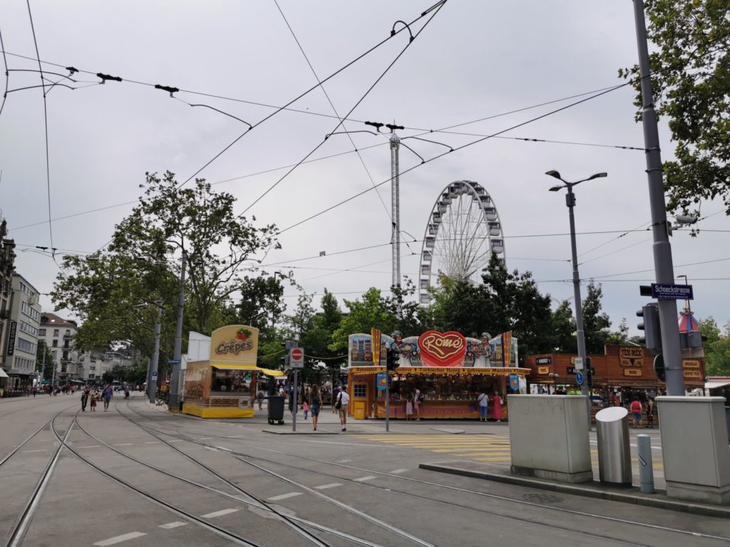 Zürich Fäscht auf dem Belvue Platz