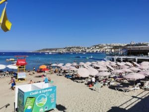 Strand von Mellieha - Pflichtprogramm im Malta Urlaub