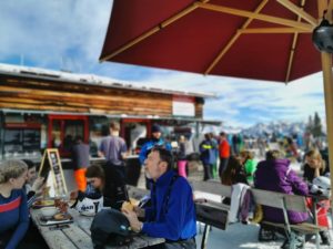 Balzplatz - beliebte Hütte im Kleinwalsertal