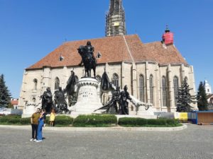 Matthias Corvinus Denkmal in Cluj-Napoca