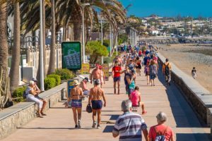 Einer der schönsten Orte Gran Canarias ist touristisch gut erschlossen: Maspalomas