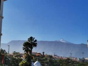 Berg Teide - schneebedeckt