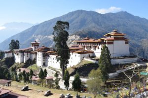 trongsa, bhutan, fort