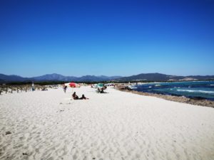 Spiaggia Sant'Anna: wenig belebt