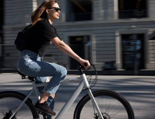 san francisco, woman, electric bike