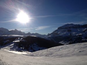 In Corvara gibt es Loipen für den klassischen Langlauf und auch für das Skating.