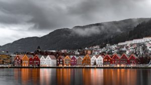 Schönste Städte Norwegen - Bryygen, Bergen