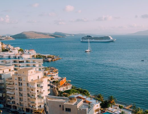 cruise, cruise ship, sea