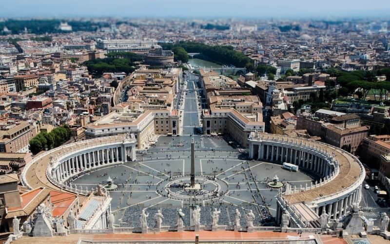 Sehenswürdigkeiten Vatikan - Petersplatz