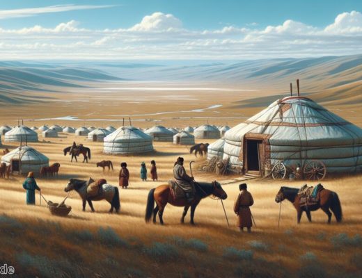 Typisch mongolisch » Weite Steppen und Nomaden